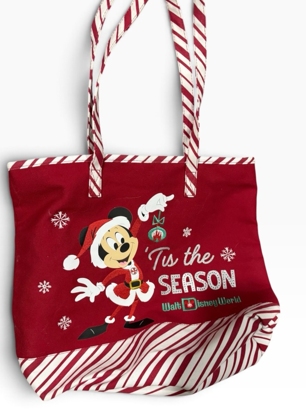 Disney World ‘Tis The Season Christmas Large Tote Bag.